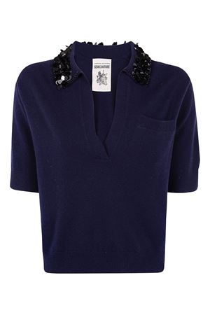 Cashmere blend polo shirt SEMI COUTURE | Y5WD27K921